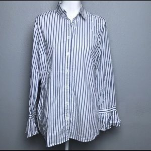 Banana Republic Riley Pleat-Cuff Tailored Shirt